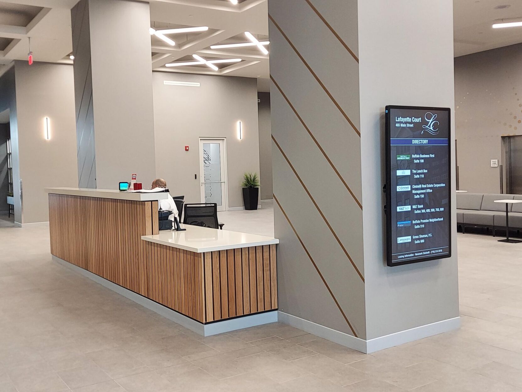 Lafayette Court-reception